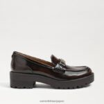 jp Sam Edelman 女性 ティーガン ラグソール ローファー 栗 4NFV0P396 履物 - Image 2
