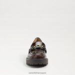 jp Sam Edelman 女性 ティーガン ラグソール ローファー 栗 4NFV0P396 履物 - Image 3