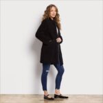 jp Sam Edelman 女性 テディコート 黒 4NFV0P1162 衣服 - Image 2