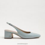 jp Sam Edelman 女性 テラ スリングバック キトゥン ヒール シーフォームブルー 4NFV0P190 履物 - Image 2