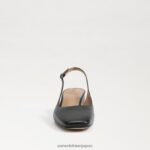 jp Sam Edelman 女性 テラ スリングバック キトゥン ヒール 黒 4NFV0P189 履物 - Image 3