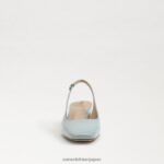 jp Sam Edelman 女性 テラ スリングバック キトゥン ヒール シーフォームブルー 4NFV0P190 履物 - Image 3
