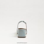 jp Sam Edelman 女性 テラ スリングバック キトゥン ヒール シーフォームブルー 4NFV0P190 履物 - Image 5