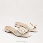 jp Sam Edelman 女性 ディーコン スライド サンダル モダンなアイボリー 4NFV0P417 履物
