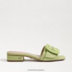 jp Sam Edelman 女性 ディーコン ビーズ スライド サンダル 夏梨 4NFV0P195 履物 - Image 2