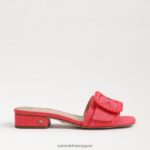 jp Sam Edelman 女性 ディーコン ビーズ スライド サンダル バロスピンク 4NFV0P196 履物 - Image 2