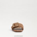 jp Sam Edelman 女性 ディーコン ビーズ スライド サンダル クオイオ 4NFV0P193 履物 - Image 3