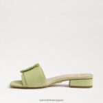 jp Sam Edelman 女性 ディーコン ビーズ スライド サンダル 夏梨 4NFV0P195 履物 - Image 4