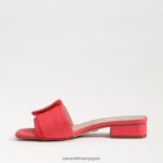 jp Sam Edelman 女性 ディーコン ビーズ スライド サンダル バロスピンク 4NFV0P196 履物 - Image 4