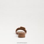 jp Sam Edelman 女性 ディーコン ビーズ スライド サンダル クオイオ 4NFV0P193 履物 - Image 5