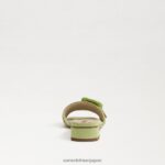 jp Sam Edelman 女性 ディーコン ビーズ スライド サンダル 夏梨 4NFV0P195 履物 - Image 5
