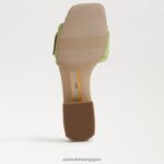 jp Sam Edelman 女性 ディーコン ビーズ スライド サンダル 夏梨 4NFV0P195 履物 - Image 6