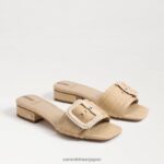 jp Sam Edelman 女性 ディーコン ビーズ スライド サンダル 漂白ブナ材 4NFV0P194 履物