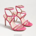 jp Sam Edelman 女性 デラニー ストラップ付きヒール つつじピンク 4NFV0P647 履物