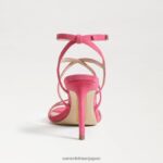 jp Sam Edelman 女性 デラニー ストラップ付きヒール つつじピンク 4NFV0P647 履物 - Image 5