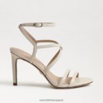 jp Sam Edelman 女性 デラニー ストラップ付きヒール モダンなアイボリー 4NFV0P645 履物 - Image 2