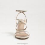 jp Sam Edelman 女性 デラニー ストラップ付きヒール モダンなアイボリー 4NFV0P645 履物 - Image 3