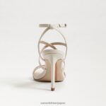 jp Sam Edelman 女性 デラニー ストラップ付きヒール モダンなアイボリー 4NFV0P645 履物 - Image 5