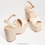 jp Sam Edelman 女性 トリアナ プラットフォームサンダル モダンなアイボリー 4NFV0P533 履物 - Image 7