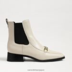 jp Sam Edelman 女性 トーランス チェルシービット アンクルブーツ モダンなアイボリー 4NFV0P846 履物 - Image 2