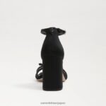 jp Sam Edelman 女性 ドニーブロックヒールサンダル 黒 4NFV0P691 履物 - Image 5