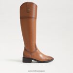 jp Sam Edelman 女性 ドリナ ワイドカーフライディングブーツ 新しいウイスキー 4NFV0P872 履物 - Image 2