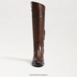 jp Sam Edelman 女性 ドリナ乗馬ブーツ テラッツォブラウン 4NFV0P794 履物 - Image 3