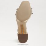 jp Sam Edelman 女性 ニネットプラットフォームヒール 金箔 4NFV0P759 履物 - Image 6