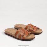 jp Sam Edelman 女性 ネッティスライドサンダル サドル 4NFV0P273 履物