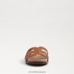 jp Sam Edelman 女性 ネッティスライドサンダル サドル 4NFV0P273 履物 - Image 3