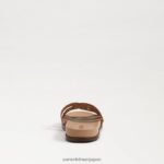 jp Sam Edelman 女性 ネッティスライドサンダル サドル 4NFV0P273 履物 - Image 5