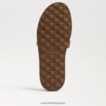jp Sam Edelman 女性 ネッティスライドサンダル サドル 4NFV0P273 履物 - Image 6