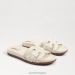 jp Sam Edelman 女性 ネッティスライドサンダル モダンなアイボリー 4NFV0P275 履物