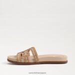 jp Sam Edelman 女性 ネッティマルチスライドサンダル 天然マルチラフィア 4NFV0P424 履物 - Image 4