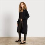 jp Sam Edelman 女性 ノーフォークのラージカーディガン 黒 4NFV0P1240 衣服 - Image 2