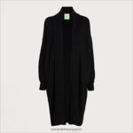 jp Sam Edelman 女性 ノーフォークのラージカーディガン 黒 4NFV0P1240 衣服 - Image 5
