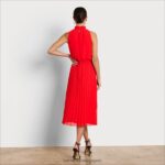 jp Sam Edelman 女性 ハイネックミディドレス コーラル 4NFV0P1072 衣服 - Image 4