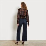 jp Sam Edelman 女性 ハイライズコーディポケットワイドパンツ 完璧な 4NFV0P1222 衣服 - Image 4