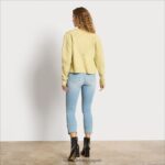 jp Sam Edelman 女性 ハイライズスキニーアンクルパンツ 氷河 4NFV0P1258 衣服 - Image 4