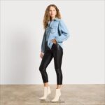 jp Sam Edelman 女性 ハイライズスキニーアンクルパンツ カスケードリミックス 4NFV0P1259 衣服