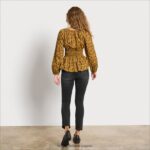 jp Sam Edelman 女性 ハイライズスキニーパンツ 夕暮れ 4NFV0P1272 衣服 - Image 4