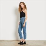 jp Sam Edelman 女性 ハイライズスリムストレートパンツ 有料 4NFV0P1223 衣服 - Image 2