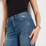 jp Sam Edelman 女性 ハイライズスリムストレートパンツ 海岸線 4NFV0P1255 衣服 - Image 3