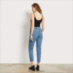 jp Sam Edelman 女性 ハイライズスリムストレートパンツ 有料 4NFV0P1223 衣服 - Image 4