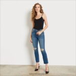jp Sam Edelman 女性 ハイライズスリムストレートパンツ 海岸線 4NFV0P1255 衣服