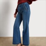 jp Sam Edelman 女性 ハイライズフレアパンツ ムーンダンス 4NFV0P1224 衣服 - Image 3