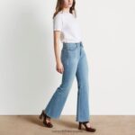 jp Sam Edelman 女性 ハイライズベイフレアパンツ ハンチントン 4NFV0P1266 衣服 - Image 2