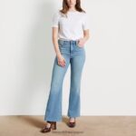 jp Sam Edelman 女性 ハイライズベイフレアパンツ ハンチントン 4NFV0P1266 衣服