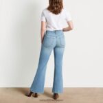 jp Sam Edelman 女性 ハイライズベイフレアパンツ ハンチントン 4NFV0P1266 衣服 - Image 4
