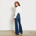 jp Sam Edelman 女性 ハイライズベイポケットパンツ マーロウ 4NFV0P1228 衣服 - Image 4